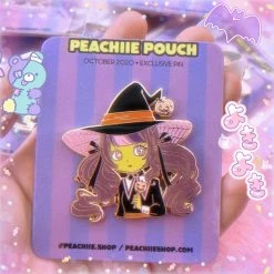 Peachiie Shop NEW Ettie The Witch Pin