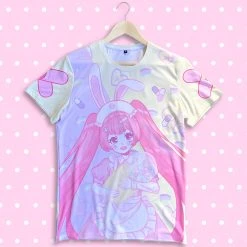 Peachiie Shop NEW Umeko Kawaii Pill T-Shirt