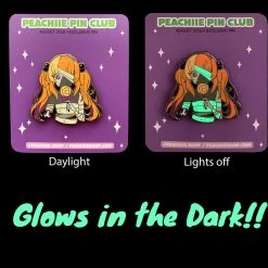 Peachiie Shop Enamel Pins, Charms, Etc. Lily The Monster Girl Pin