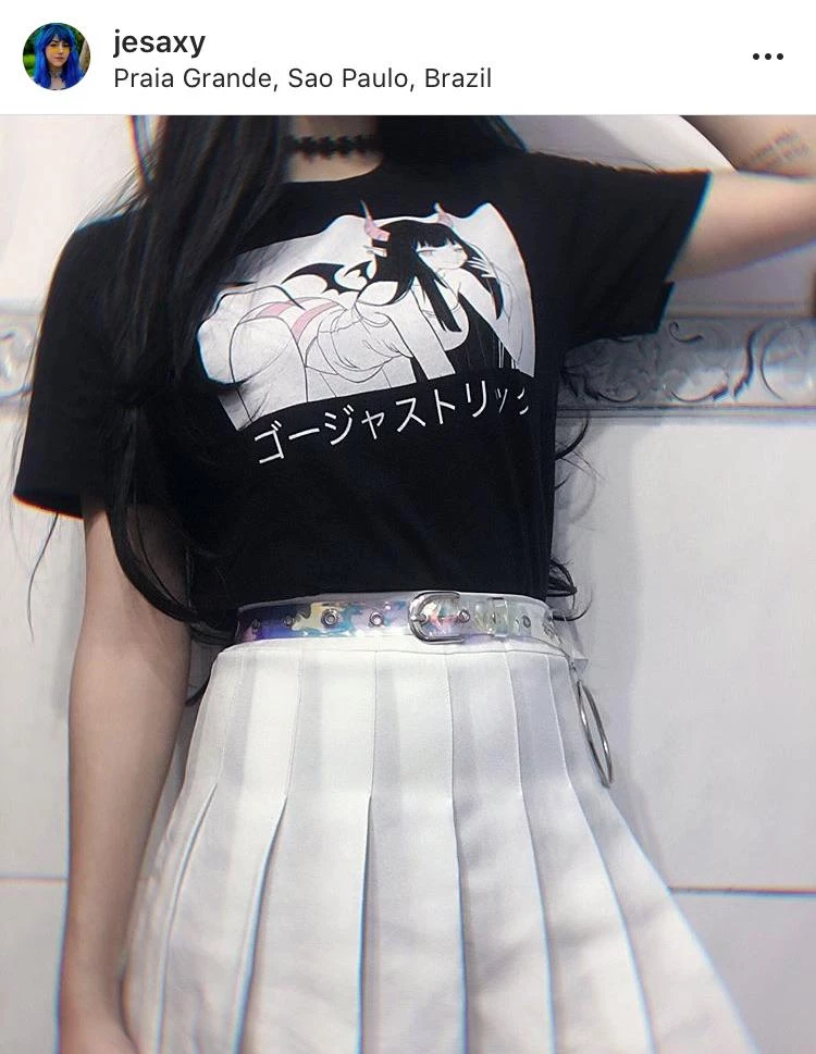 Printify NEW 'GORGEOUS TRICK' T-Shirt (Black) By Fawnbomb 2 Printify NEW 'GORGEOUS TRICK' T-Shirt (Black) By Fawnbomb