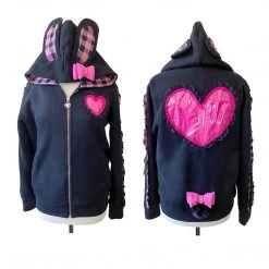 Peachiie Shop Gothic Bunny Ita Jacket Ita Jackets