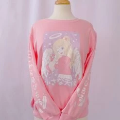 Peachiie Shop Mimi The Angel Sweater (Pink)