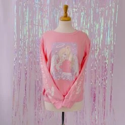 Peachiie Shop Mimi The Angel Sweater (Pink)