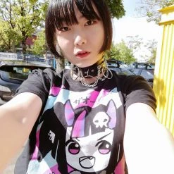 Printify NEW TRIXIE STIX T-Shirt (Black) By Fawnbomb