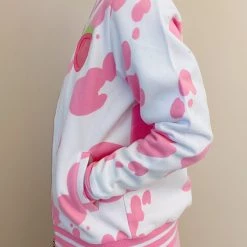 Peachiie Shop Strawberry Cow Ita Jacket Ita Jackets