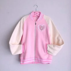 Peachiieshop Pink Heart Ita Jacket