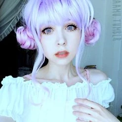 Cosplayc Candy Lavender Wig