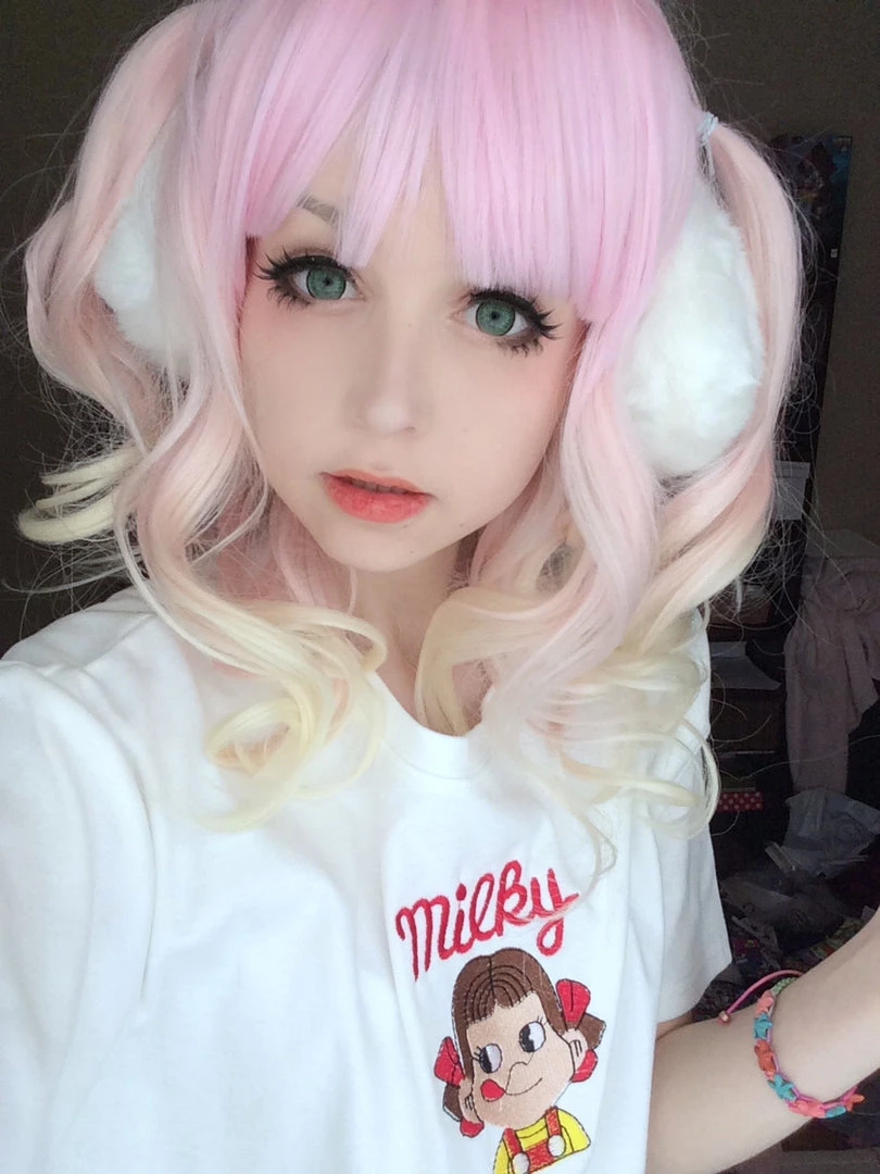 Cosplayc Strawberry Lemonade Wig 1 Cosplayc Strawberry Lemonade Wig