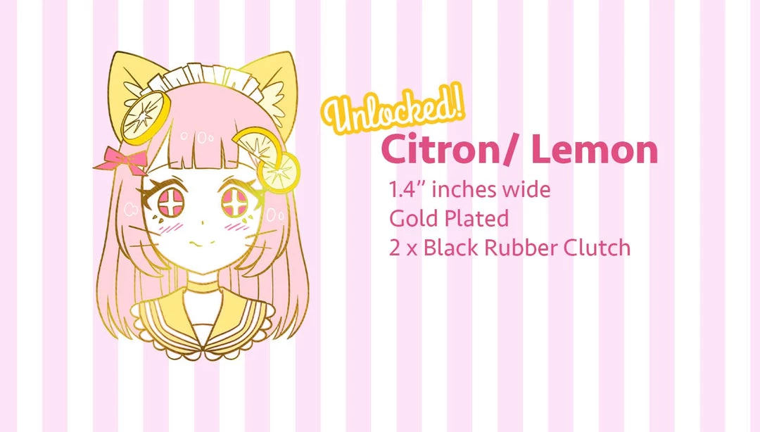 Peachiieshop NEW Fruity Cutie Hard Enamel Pins 20 Peachiieshop NEW Fruity Cutie Hard Enamel Pins