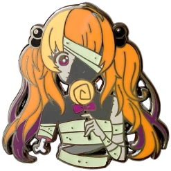 Peachiie Shop Enamel Pins, Charms, Etc. Lily The Monster Girl Pin