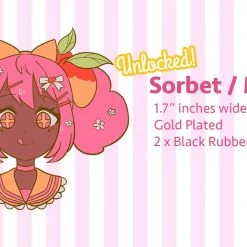 Peachiieshop NEW Fruity Cutie Hard Enamel Pins 44 Peachiieshop NEW Fruity Cutie Hard Enamel Pins