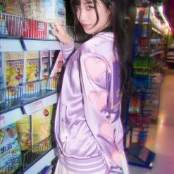 Peachiie Shop Pastel Gamer Ita Jacket Ita Jackets
