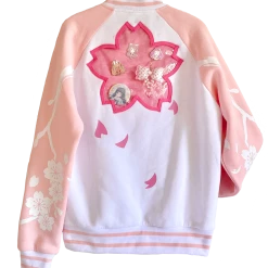 Peachiieshop Sakura Blossom Ita Jacket