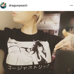 Printify NEW 'GORGEOUS TRICK' T-Shirt (Black) By Fawnbomb 13 Printify NEW 'GORGEOUS TRICK' T-Shirt (Black) By Fawnbomb