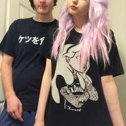 Cosplayc PINK MOON Wig Harajuku Kawaii Cute Fluffy Wavy Curly Long Pastel Emo Pinky Wigs