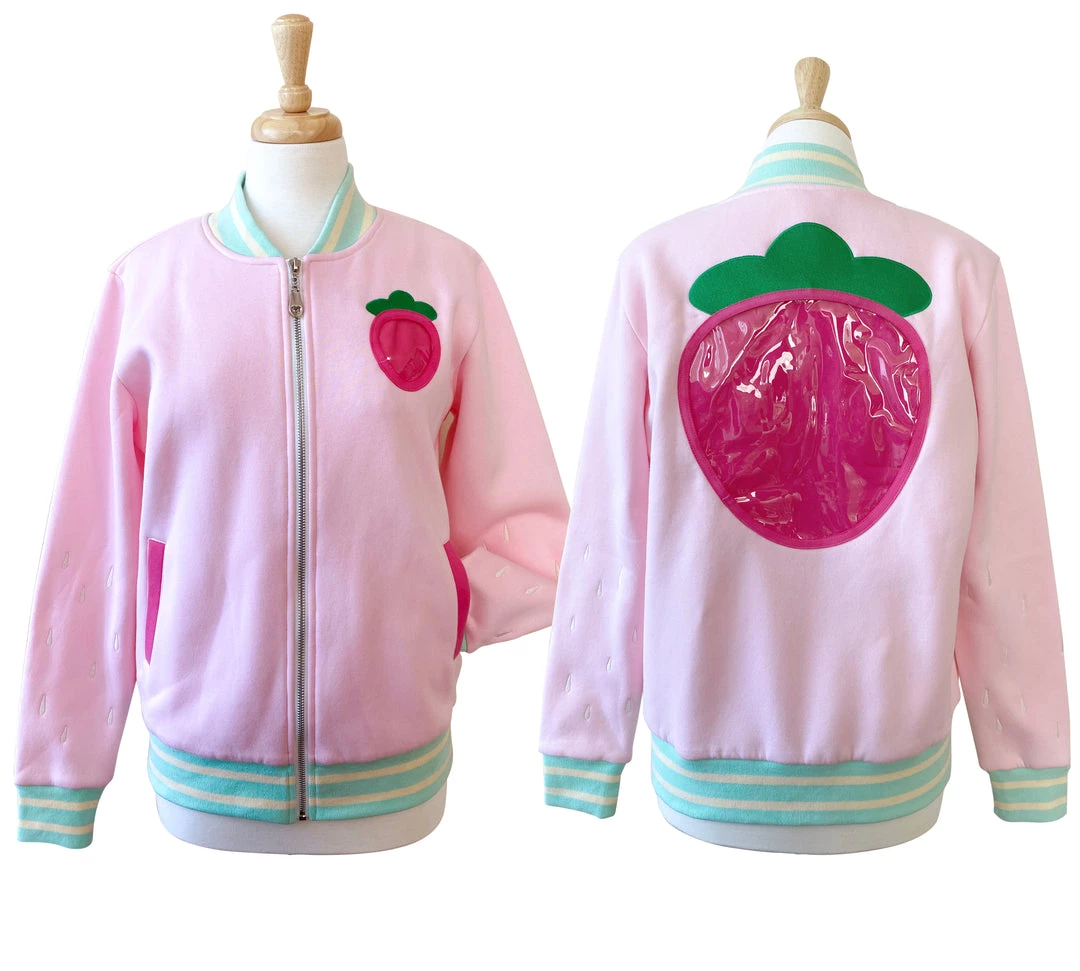 Peachiie Shop Strawberry Baby Ita Jacket 1 Peachiie Shop Strawberry Baby Ita Jacket