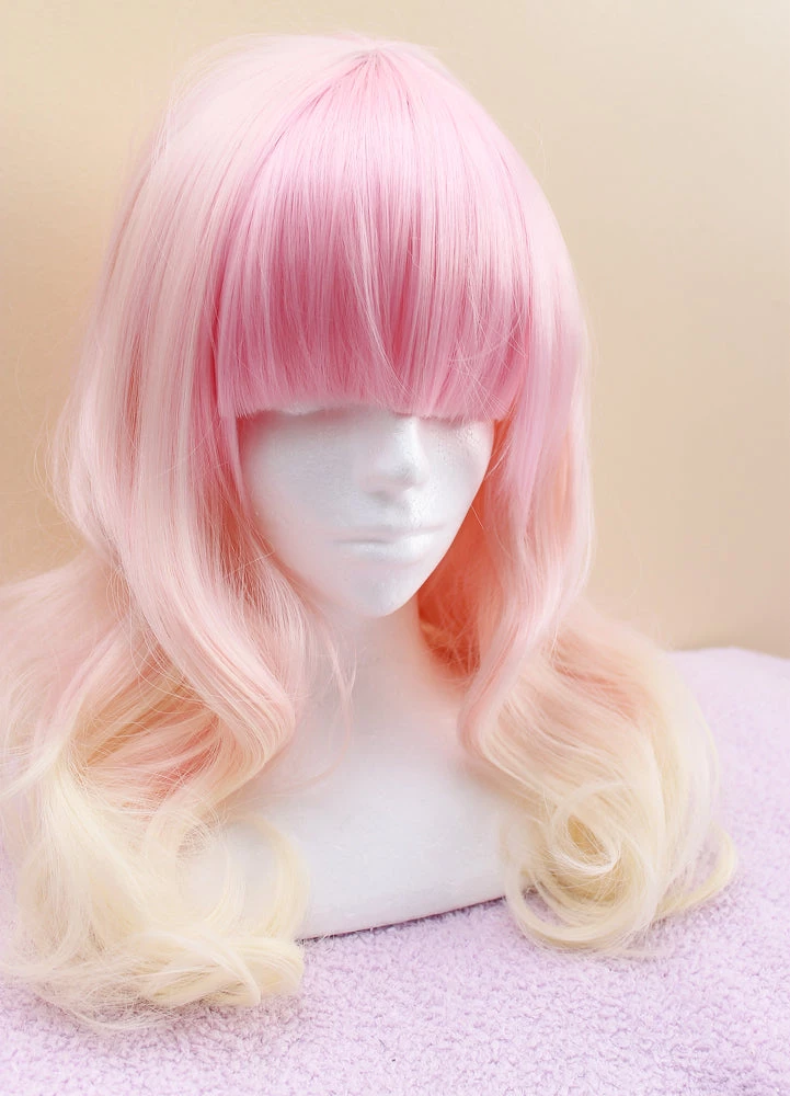 Cosplayc Strawberry Lemonade Wig 6 Cosplayc Strawberry Lemonade Wig