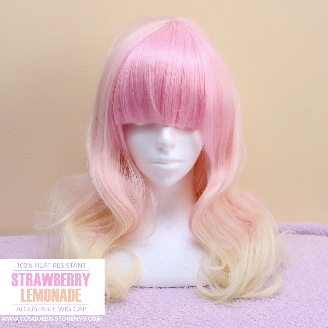 Cosplayc Strawberry Lemonade Wig 2 Cosplayc Strawberry Lemonade Wig
