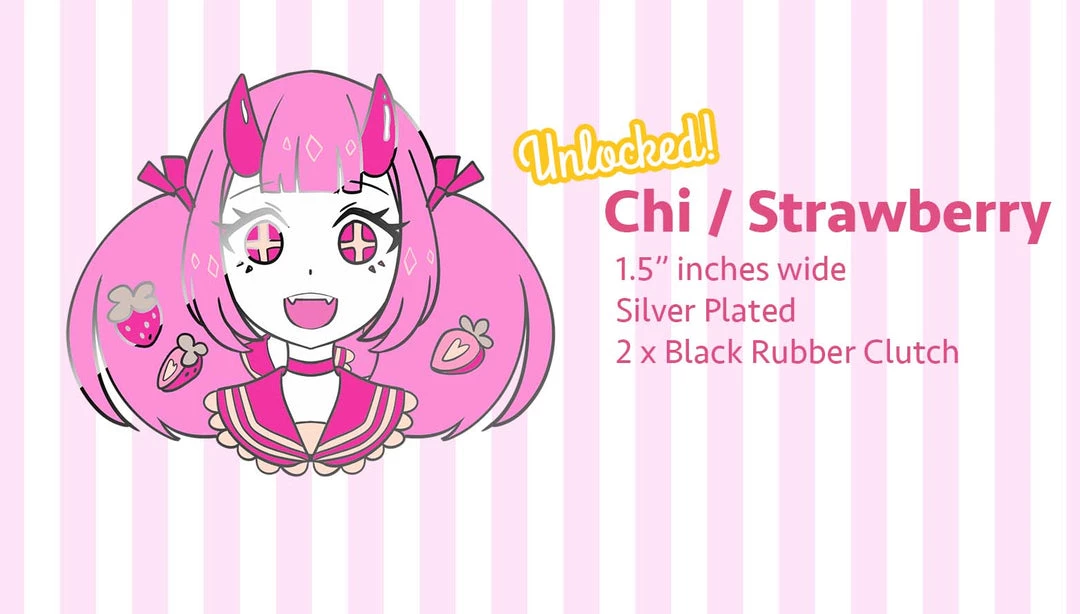 Peachiieshop NEW Fruity Cutie Hard Enamel Pins 13 Peachiieshop NEW Fruity Cutie Hard Enamel Pins