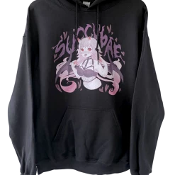 Printful Succubae Hoodie (Black) Apparel