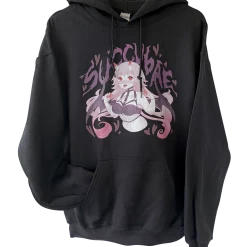 Printful Succubae Hoodie (Black) Apparel