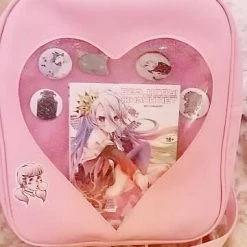 Peachiie Shop Kawaii Heart Ita Bag