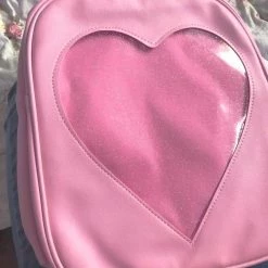 Peachiie Shop Kawaii Heart Ita Bag