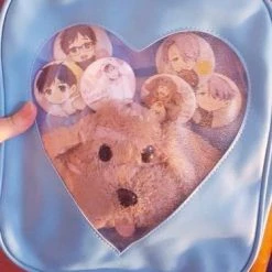 Peachiie Shop Kawaii Heart Ita Bag