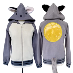 Peachiie Shop Ita Jackets Gray Wolf Ita Jacket