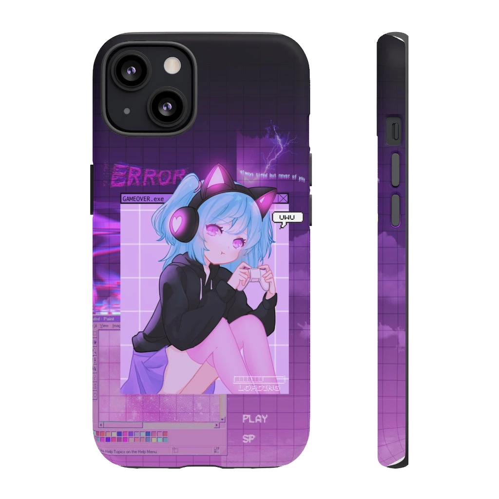 Printify Gigi The Gamer Girl Premium Phone Case Phone Cases 13 Printify Gigi The Gamer Girl Premium Phone Case Phone Cases