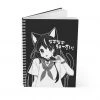 Printify NEW Chie Spiral Notebook (Black)