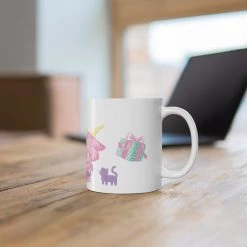 Printify Baby Baphomet's Birthday Ceramic Mug