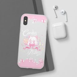 Printify Candy Kitty Phone Case (Pink)