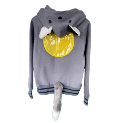 Peachiie Shop Ita Jackets Gray Wolf Ita Jacket