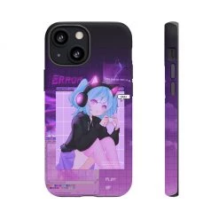 Printify Gigi The Gamer Girl Premium Phone Case Phone Cases 107 Printify Gigi The Gamer Girl Premium Phone Case Phone Cases