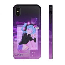 Printify Gigi The Gamer Girl Premium Phone Case Phone Cases 159 Printify Gigi The Gamer Girl Premium Phone Case Phone Cases