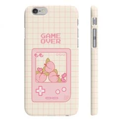 Printify Phone Cases Game Over Peach Phone Case (samsung, Iphone, Huawei +100 More)