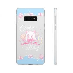 Printify Candy Kitty Phone Case (Blue) NEW