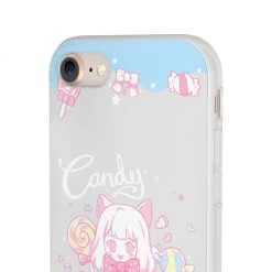 Printify Candy Kitty Phone Case (Blue) NEW