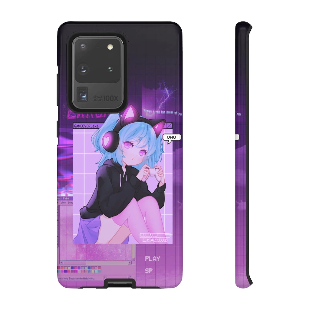 Printify Gigi The Gamer Girl Premium Phone Case Phone Cases 59 Printify Gigi The Gamer Girl Premium Phone Case Phone Cases