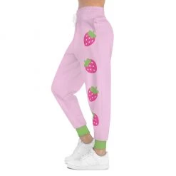 Printify Strawberry Sweatpants (One Size)