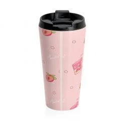 Printify Home & Living Just Peachy Travel Mug