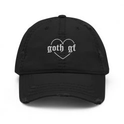 Peachiie Shop Goth Gf Hat (Black)