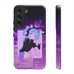 Printify Gigi The Gamer Girl Premium Phone Case Phone Cases 143 Printify Gigi The Gamer Girl Premium Phone Case Phone Cases