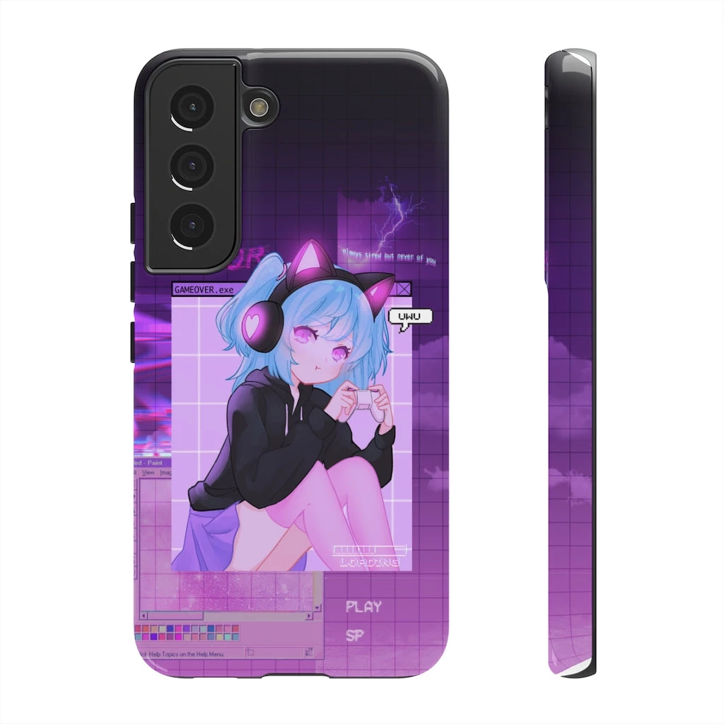 Printify Gigi The Gamer Girl Premium Phone Case Phone Cases 53 Printify Gigi The Gamer Girl Premium Phone Case Phone Cases