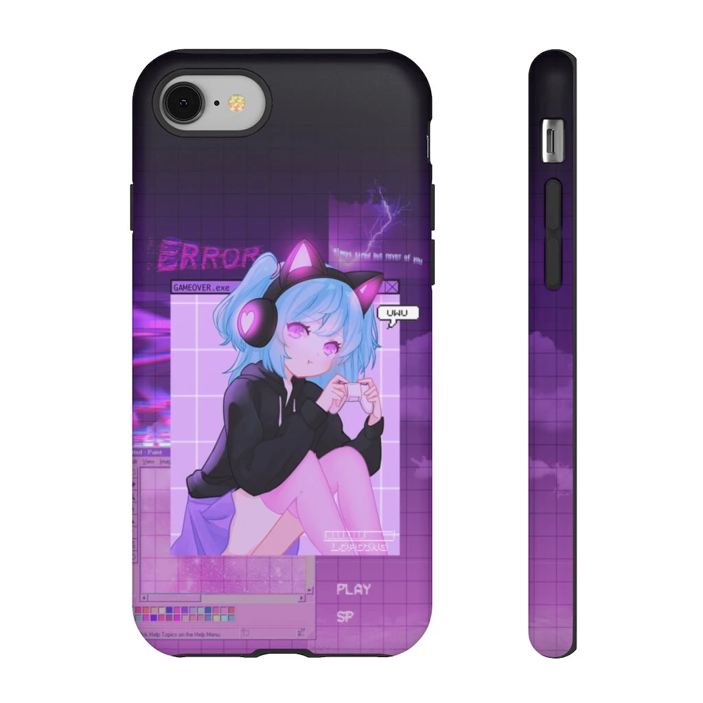 Printify Gigi The Gamer Girl Premium Phone Case Phone Cases 74 Printify Gigi The Gamer Girl Premium Phone Case Phone Cases