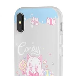 Printify Candy Kitty Phone Case (Blue) NEW