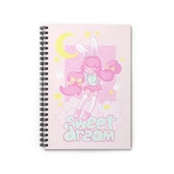 Printify Sweet Dream Lined Spiral Notebook