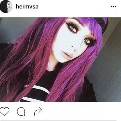 Cosplayc Grim Cherry Wig 75cm Heat Resistant NEW