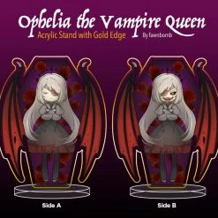 Peachiieshop Ophelia The Vampire Queen 4.5inch Acrylic Stand